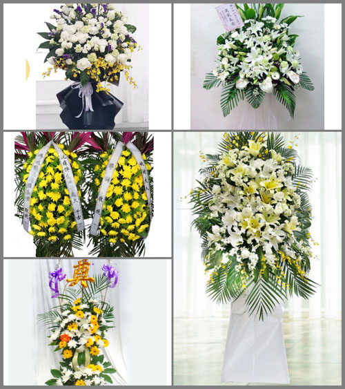 河北承德平泉县卧龙镇白事花篮预定